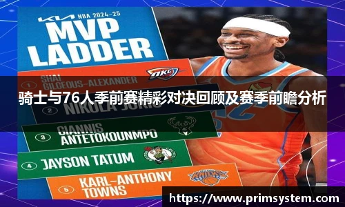 骑士与76人季前赛精彩对决回顾及赛季前瞻分析